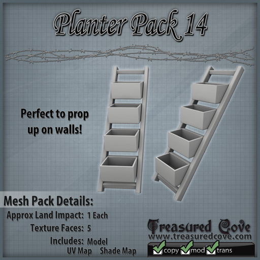 -TC- Planter Pack 14 Mesh 50% Discount!!