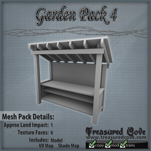 -TC- Garden Pack 4 Mesh 50% Discount!!
