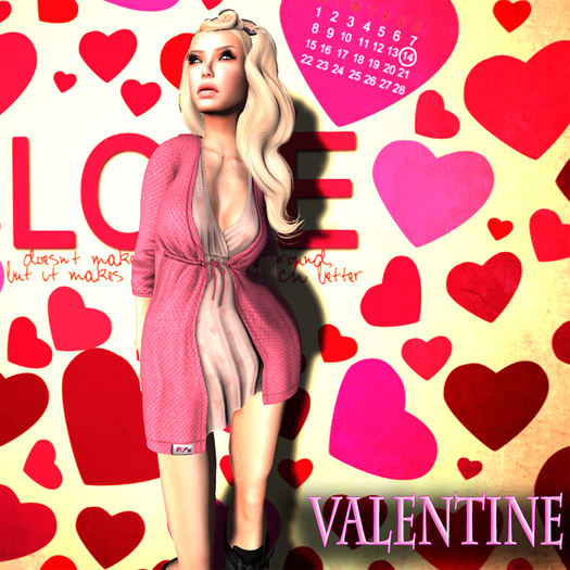 [M.O.W] Mika Sweater Dress  / VALENTINE/