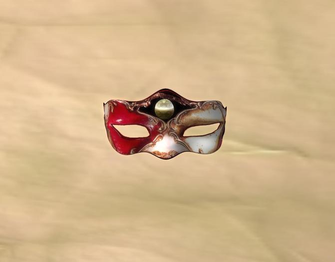 mascarade-du or & rouge