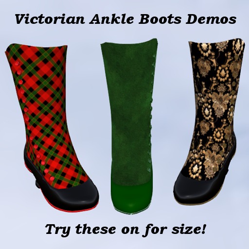 Victorian Ankle Boots-Demos