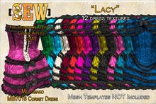 [SEW] Full Perm Textures - MI87016 Corset Dress - Lacy