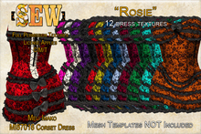 [SEW] Full Perm Textures - MI87016 Corset Dress - Rosie