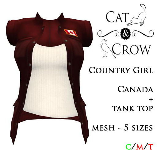 Cat and Crow - Country Girl - Purple Plaid