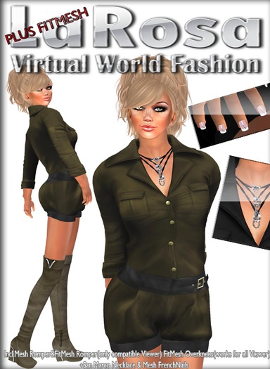 LaRosa Mesh & FitMesh Womans Trend Complete Set 3