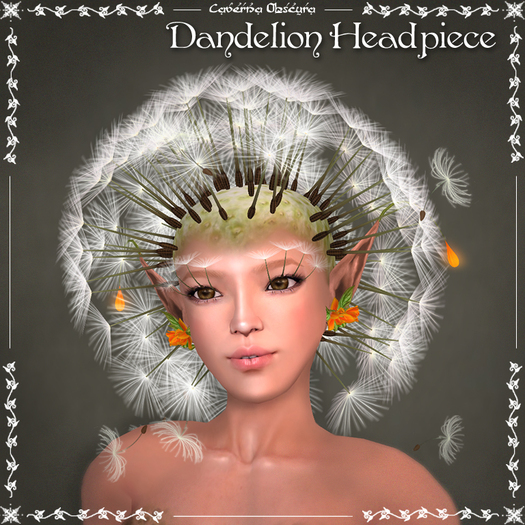 DEMO Dandelion Headpiece by Caverna Obscura