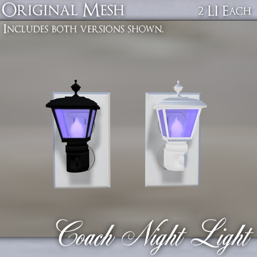 ::: Krystal ::: Coach Night Light - Green