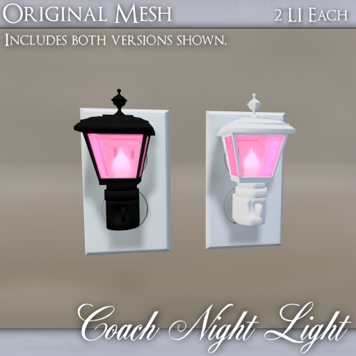::: Krystal ::: Coach Night Light - Green