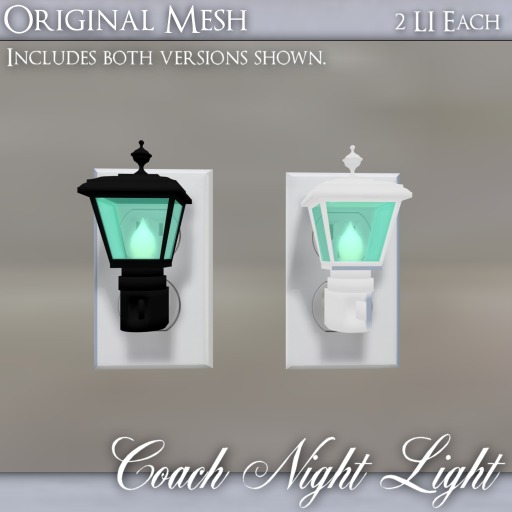 ::: Krystal ::: Coach Night Light - Spearmint