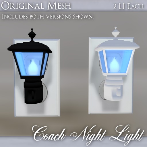 ::: Krystal ::: Coach Night Light - Periwinkle