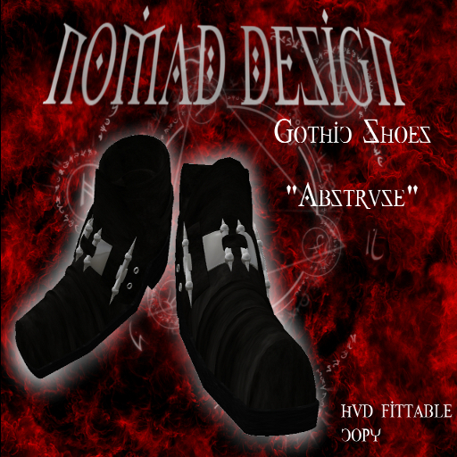ND - Goth Shoes "Abstruse" Box