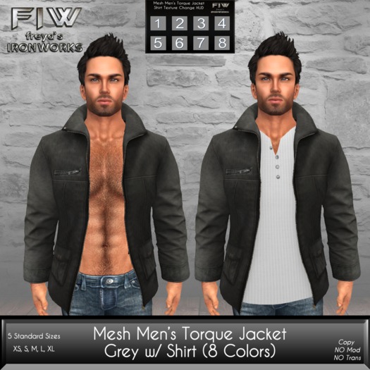 (BOX) Mesh Men's Torque Jacket - Black