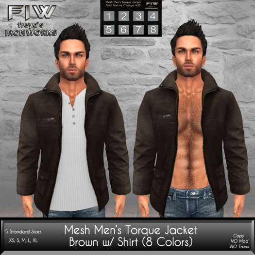 (BOX) Mesh Men's Torque Jacket - Black