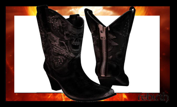 ReBirth - Outlaw SteelToe Mesh Boots