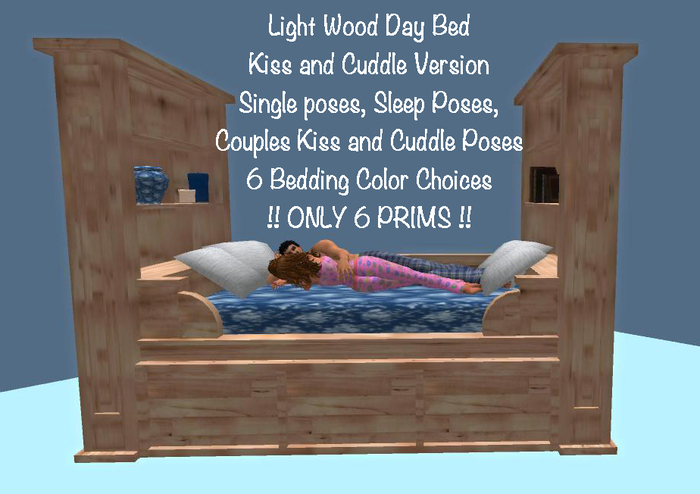 Light Wood Cuddle Day Beds Boxed