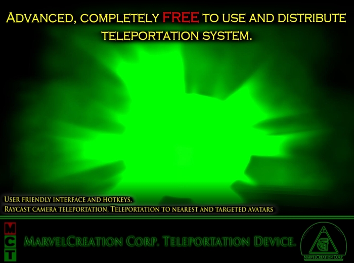 MarvelCreation Corp. - Teleportation Device [Pack]