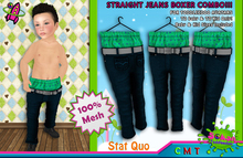 [SKTD] Toddleedoo Status Quo Straight Jeans Boxer Combo Mesh