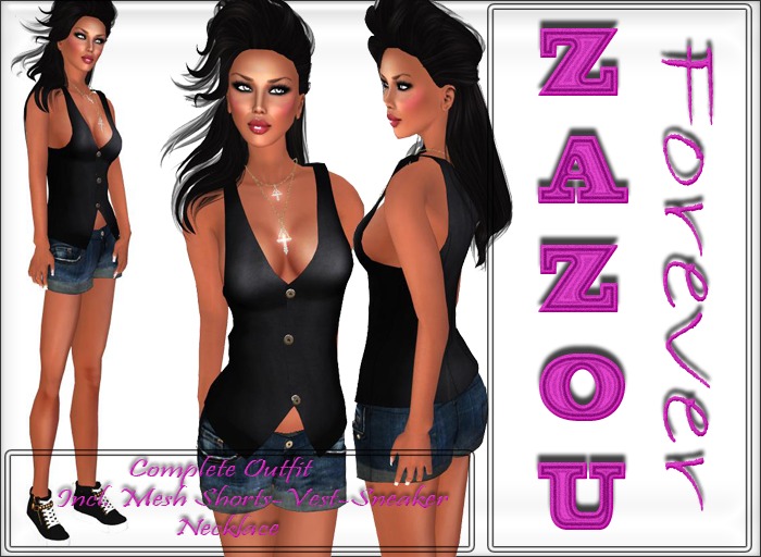 ZaZou Mesh StreetStyle Complete Outfit 3