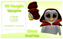 {Crazy Krafties} Kit Penglin Vampire