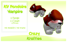 {Crazy Krafties} Kit Pandaire Vampire