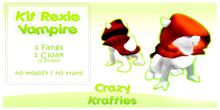 {Crazy Krafties} Kit Rexie Vampire