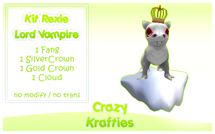 {Crazy Krafties} Kit Rexie Lord Vampire