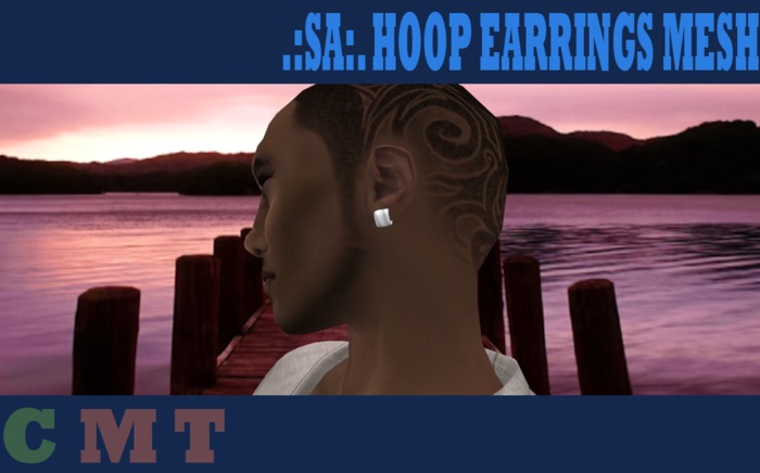 .:SA:. HOOP EARRINGS MESH