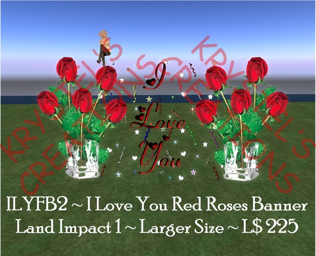 ILYFB2 I Love You Red Roses Larger Banner (Rezz Me)