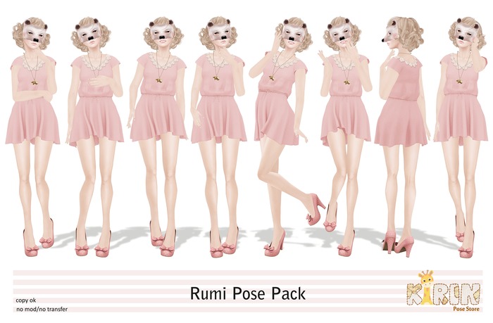 .::Kirin Poses::. Rumi Pose Pack