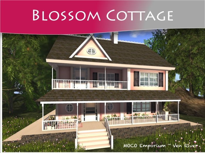 Moco Emporium -  BUTTERSCOTCH Cottage [Part MESH, Texture Change COPY/MODIFY]