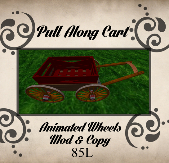Pull along carts 1.0 boxed