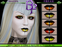 Beautiful Freak: Heavy Metal Lipstick - cgory