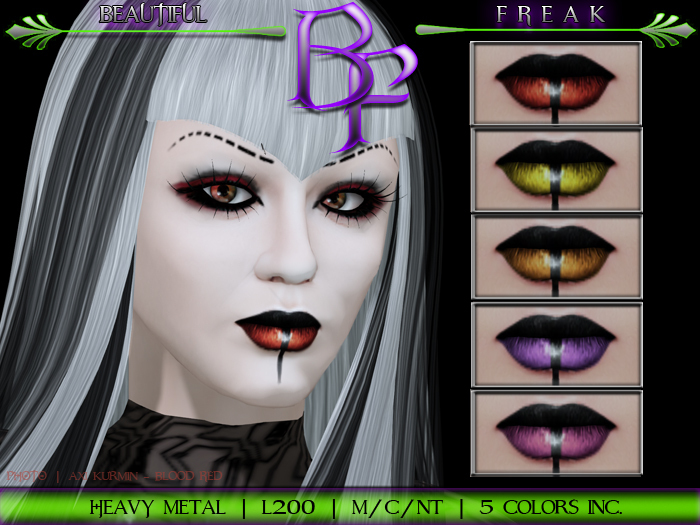 Beautiful Freak: Banded Metal Lipstick - 