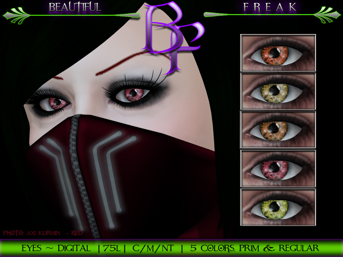 Beautiful Freak : Digital Eyes - cgory