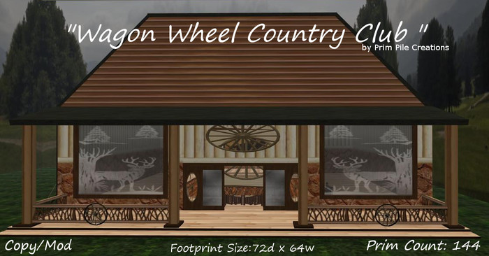 ~PPC~ Wagon Wheel Country Club BOXED
