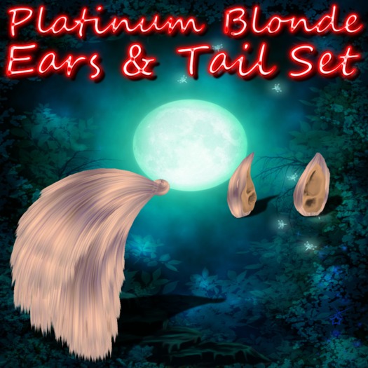 Platinum Blonde Clean Ears & Tail Set