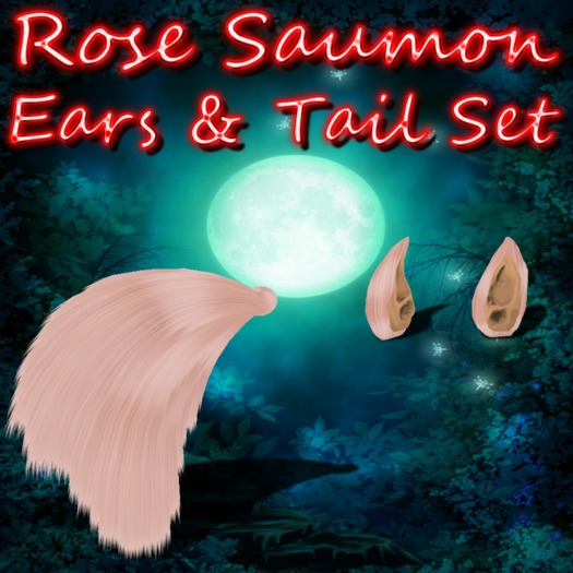 Rose Saumon Clean Ears & Tail Set