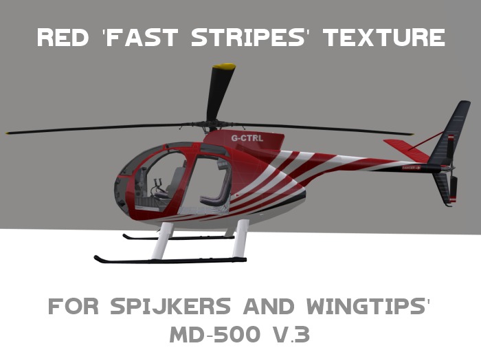 S&W MD-500 v.3 Red Fast Stripes