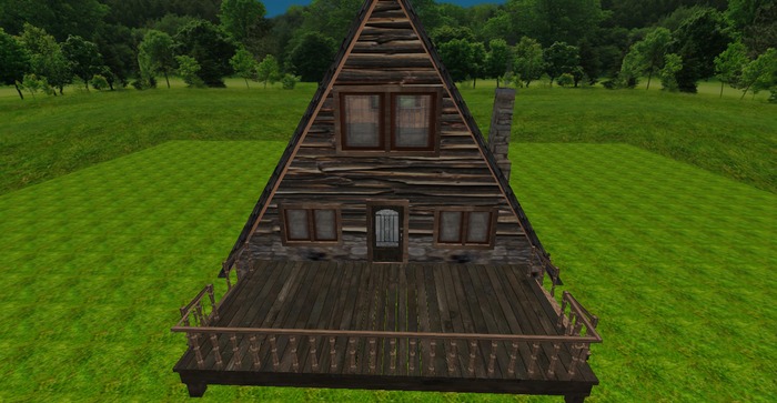 A FRAME CABIN - DEMO -
