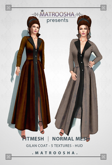 .matroosha.  Gilan Long Coat