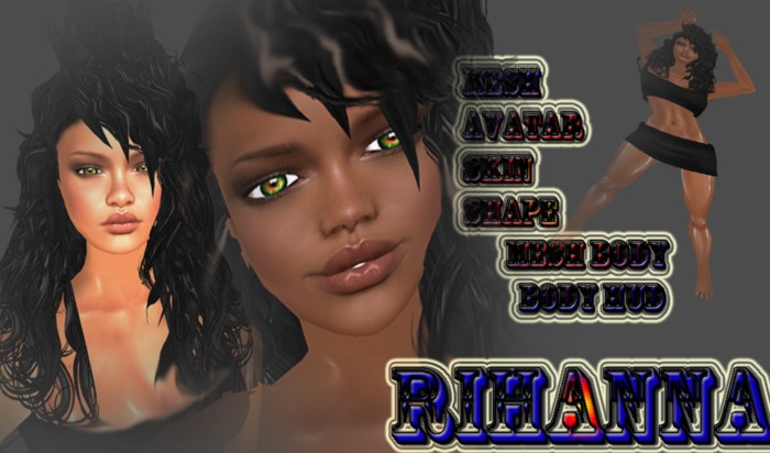 Rihanna mesh avatar
