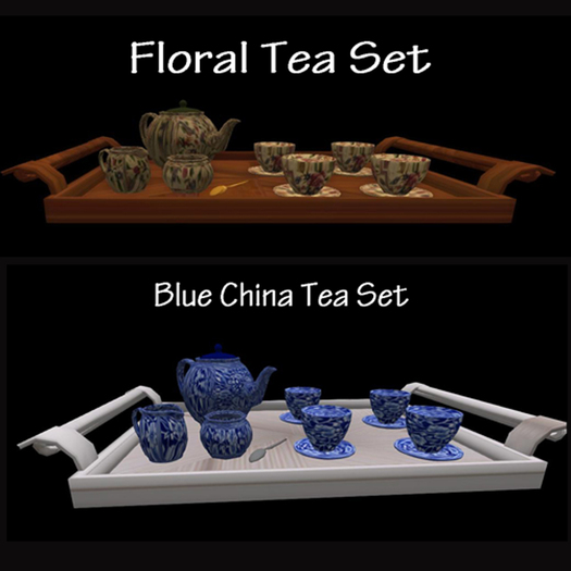 2 China Tea Sets