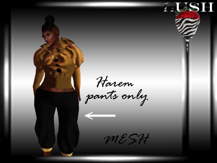 Double Flower of Life Harem Pants