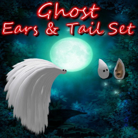 Female Ghost Ears & Tail Set