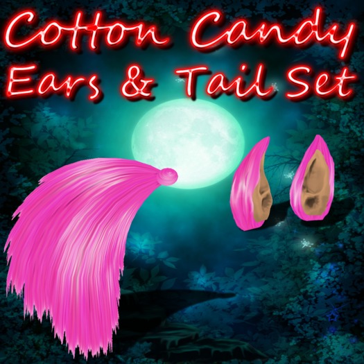 Cotton Candy Clean Ears & Tail Set