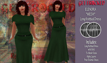 KRISTA *MESH* Evening Gown RED