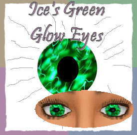 Ice's Green Glow Eyes