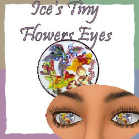 Ice's Tiny Flowers Eyes