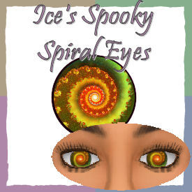 Ice's Spooky Spiral Eyes