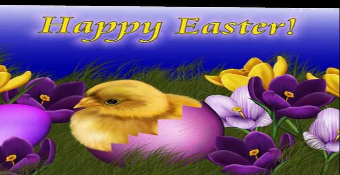 Happy Easter texture full perms